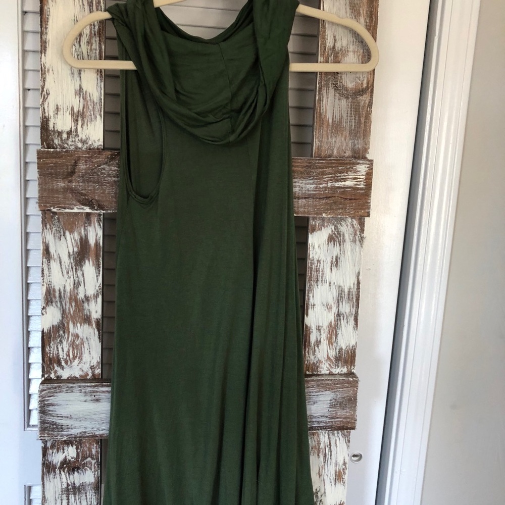 Green dress